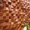Mosaico de pared de madera DIY, moderno, ligero y lujoso - BEJUSTSIMPLE