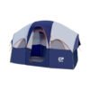 CAMPROS CP Tent 8 Person Camping Tents, Weather Resistant Family Tent, 5 Large Mesh Windows, Double Layer, Divided Curtain for Separated Room, Portable with Carry Bag chinaatoday