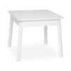 Mesa cuadrada de madera Melissa & Doug (blanca): mesa infantil, muebles infantiles, mesa de juegos para manualidades infantiles, mesa de actividades infantiles chinaatoday