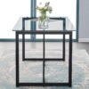Mesa de comedor de hierro Gillham 47.2