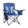 Foldable Camping Chair with Cooler Pocket Cup Holder chinaatoday