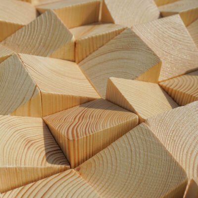 Sound insulation board sound-absorbing diffusion board acoustic log solid wood wooden oblique triangle mosaic TV background wall invisible door - BEJUSTSIMPLE