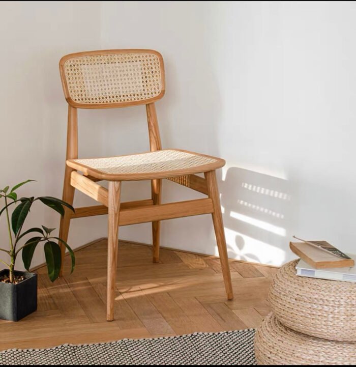 Silla de comedor de ratán RECANATI - BEJUSTSIMPLE