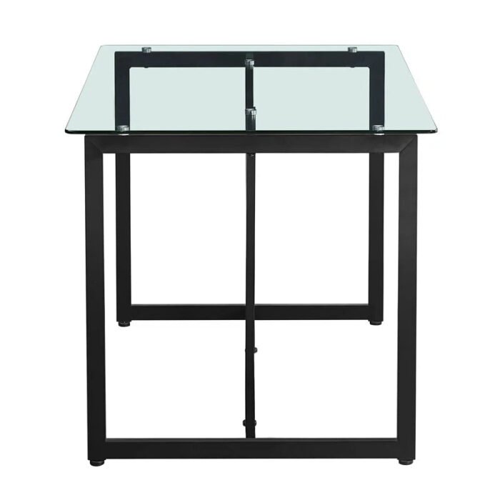 Mesa de comedor de hierro Gillham 47.2