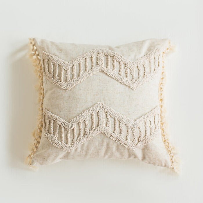 Cojín para sofá de salón de estilo étnico bohemio - BEJUSTSIMPLE