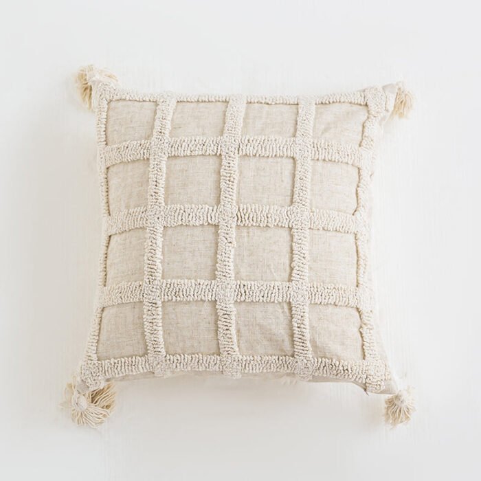 Cojín para sofá de salón de estilo étnico bohemio - BEJUSTSIMPLE