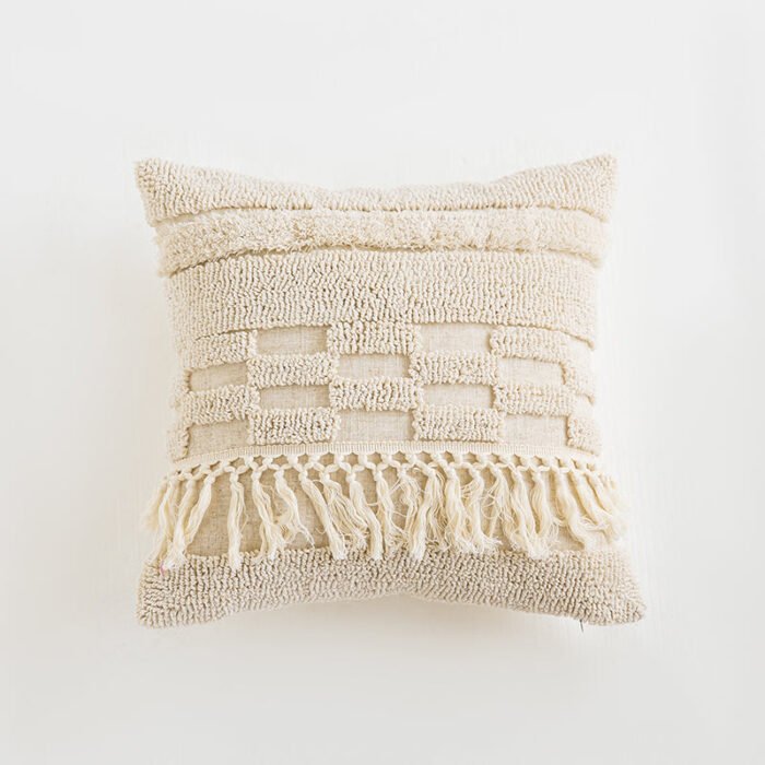 Cojín para sofá de salón de estilo étnico bohemio - BEJUSTSIMPLE