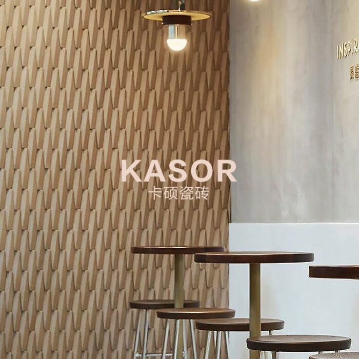 Kashuo future pierre wabi sabi vent art carrelage lait thé boutique mur brique restaurant café clubhouse porche fond mur brique - BEJUSTSIMPLE