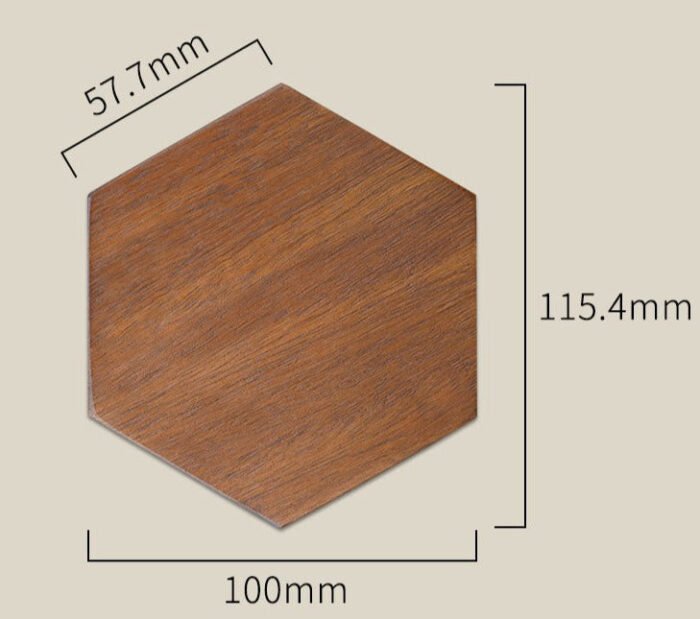 Panneaux muraux en mosaïque de bois naturel - BEJUSTSIMPLE