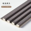 Paneles de listones de madera 280 x 14,5 cm - Revestimiento de pared 3D (juego de 6) - BEJUSTSIMPLE