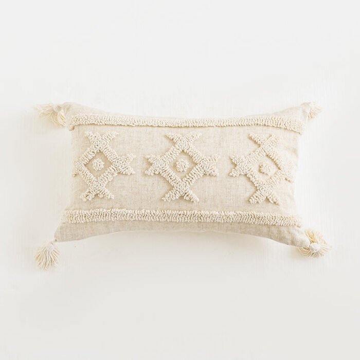 Cojín para sofá de salón de estilo étnico bohemio - BEJUSTSIMPLE