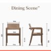 Silla de comedor Hudson - BEJUSTSIMPLE