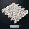 Mosaico de mármol natural en forma de hojas - BEJUSTSIMPLE