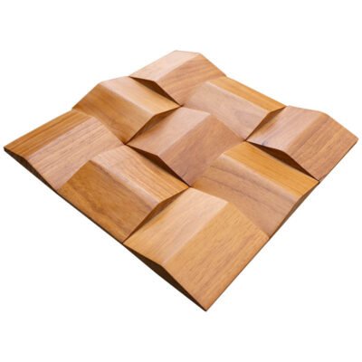 Log solid wood mosaic acoustic secondary residue diffuser diffuser sound insulation sound-absorbing low-frequency trap background wall - BEJUSTSIMPLE