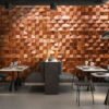 Mosaico de pared de madera DIY, moderno, ligero y lujoso - BEJUSTSIMPLE