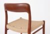 Niels Møller silla de comedor silla de ratán retro - BEJUSTSIMPLE