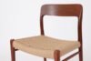 Niels Møller silla de comedor silla de ratán retro - BEJUSTSIMPLE
